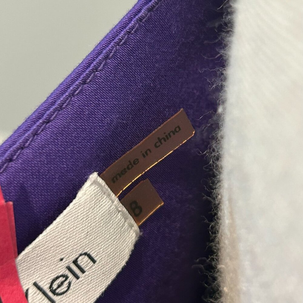 Calvin Klein Dress Size 8 Purple - Picture 6 of 9